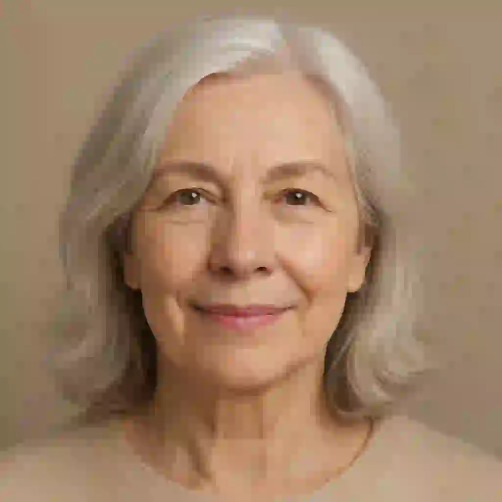 Happy person with results